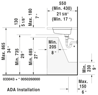 A thumbnail of the Duravit 033043-0HOLE Alternate Image
