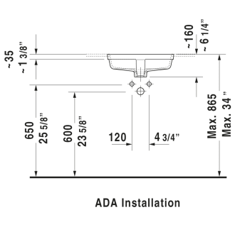 A thumbnail of the Duravit 033043-0HOLE Alternate Image