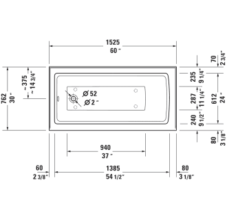 A thumbnail of the Duravit 700356-L-20TALL Alternate Image
