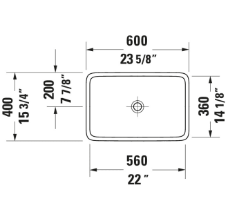 A thumbnail of the Duravit 238360-0HOLE Alternate Image