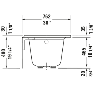 A thumbnail of the Duravit 700356-L-19TALL Alternate Image