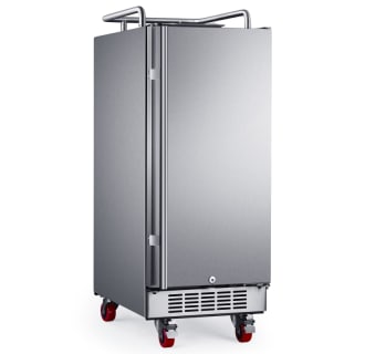 15 Inch Wide Outdoor Kegerator Conversion Refrigerator with Forced Air Refrigeration