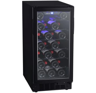 15 Inch Wide 25 Bottle Built-In Single Zone Wine Cooler with Reversible Door and LED Lighting