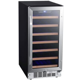 15 Inch Wide 25 Bottle Built-In Single Zone Wine Cooler with Reversible Lockable Door and LED Lighting