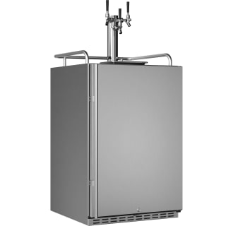 24 Inch Wide Outdoor Triple Tap Kegerator for Full Size Kegs with Electronic Control Panel