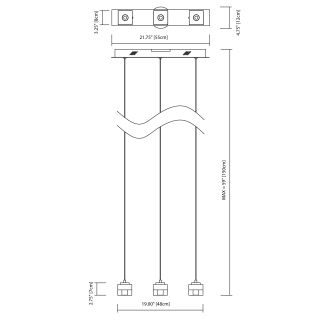 A thumbnail of the Elan Considine Linear Pendant Elan Considine Linear Pendant