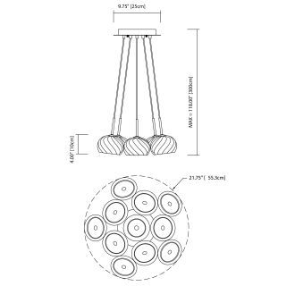 A thumbnail of the Elan Niu Large Pendant Cluster Elan Niu Large Pendant Cluster