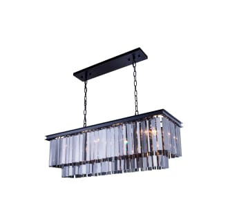 A thumbnail of the Elegant Lighting 1202D40 Pictured in Mocha Brown with Silver Shade Crystal