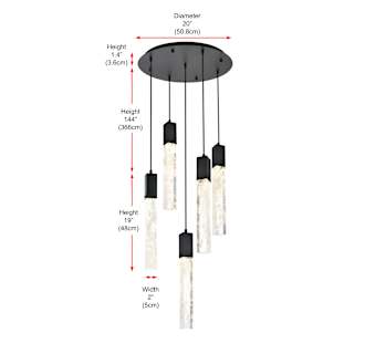 A thumbnail of the Elegant Lighting 2089D20 Alternate Image