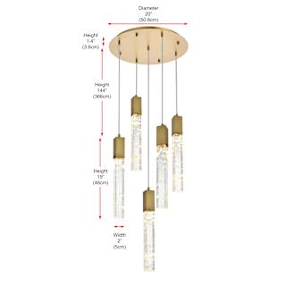 A thumbnail of the Elegant Lighting 2089D20 Alternate Image