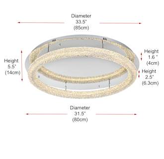 A thumbnail of the Elegant Lighting 3800F33 Alternate Image