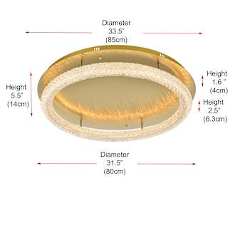 A thumbnail of the Elegant Lighting 3800F33 Alternate Image