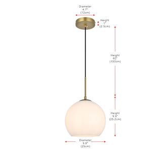A thumbnail of the Elegant Lighting LD2213 Alternate Image
