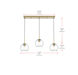 A thumbnail of the Elegant Lighting LD2236 Alternate Image