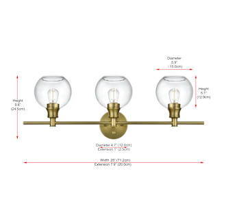 A thumbnail of the Elegant Lighting LD2318 Alternate Image
