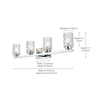 A thumbnail of the Elegant Lighting LD7028W32 Alternate Image