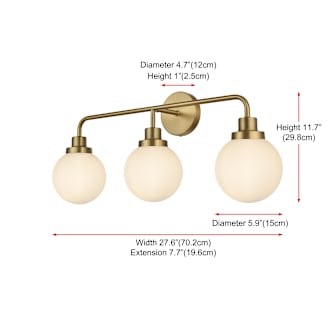 A thumbnail of the Elegant Lighting LD7034W28 Alternate Image
