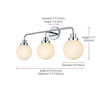 A thumbnail of the Elegant Lighting LD7034W28 Alternate Image