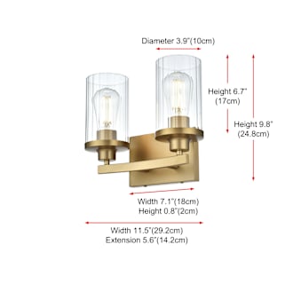 A thumbnail of the Elegant Lighting LD7316W12 Alternate Image