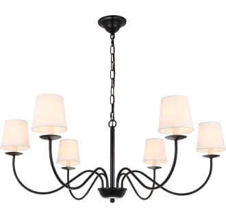 A thumbnail of the Elegant Lighting LD6103D37 Elegant LD6103D37BK Alternate Image 9