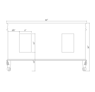 A thumbnail of the Elegant Lighting VF-1049 Alternate View