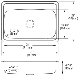 A thumbnail of the Elkay CR3122 Elkay-CR3122-Specification Image