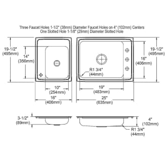 A thumbnail of the Elkay DRKAD2411940L4 Elkay-DRKAD2411940L4-Specification Image