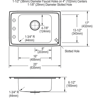 A thumbnail of the Elkay DRKAD251765C Elkay-DRKAD251765C-Specification Image