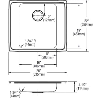 A thumbnail of the Elkay DRKADQ252245 Elkay-DRKADQ252245-Specification Image