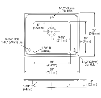 A thumbnail of the Elkay DRKADQ282240LC Elkay-DRKADQ282240LC-Specification Image