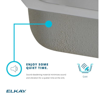 A thumbnail of the Elkay EAQDUHF3523R Elkay-EAQDUHF3523R-Sound Dampening Infographic