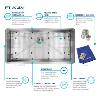 A thumbnail of the Elkay ECTRU35179TC Alternate View