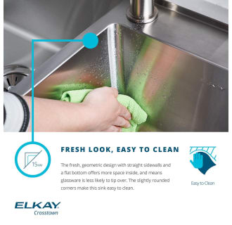 A thumbnail of the Elkay EFRU191610 Elkay-EFRU191610-Easy to Clean