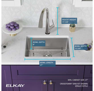A thumbnail of the Elkay EFRU2115TFLC Alternate Images