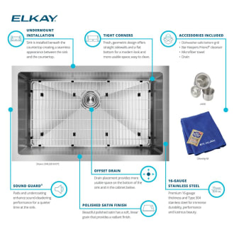 A thumbnail of the Elkay EFRU281610TC Alternate View