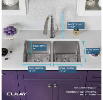 A thumbnail of the Elkay EFRU311810TFLC Alternate Images