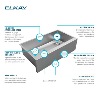 A thumbnail of the Elkay EFRUFF3417R Alternate View