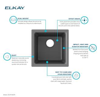 A thumbnail of the Elkay ELG1616 Alternate Image