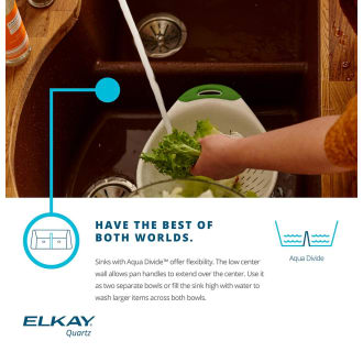 A thumbnail of the Elkay ELGLBO3322 Elkay-ELGLBO3322-AquaDivide Infographic
