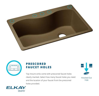 A thumbnail of the Elkay ELGLBO3322 Elkay-ELGLBO3322-Prescored Faucet Holes