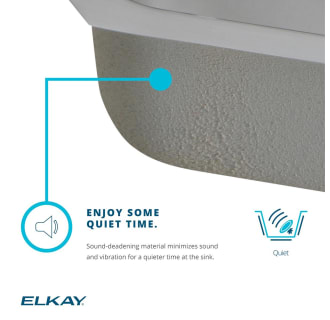 A thumbnail of the Elkay ELUH1616DBG Elkay-ELUH1616DBG-Sound Dampening Infographic