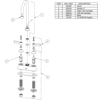 A thumbnail of the Elkay LK406GN04L2 Alternate View