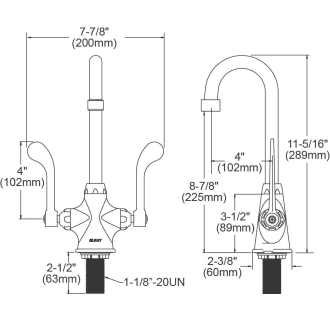 A thumbnail of the Elkay LK500GN04T4 Alternate View