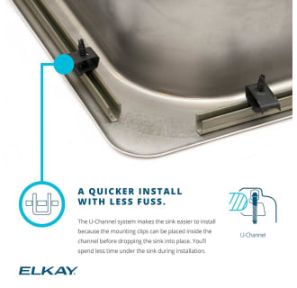 A thumbnail of the Elkay LRAD252165R Elkay-LRAD252165R-U-Channel Infographic