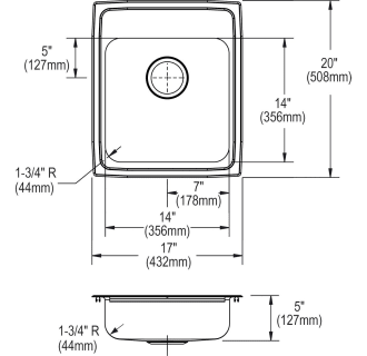 A thumbnail of the Elkay LRADQ172050 Elkay-LRADQ172050-Specification Image