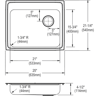 A thumbnail of the Elkay LRADQ252145R Elkay-LRADQ252145R-Specification Image