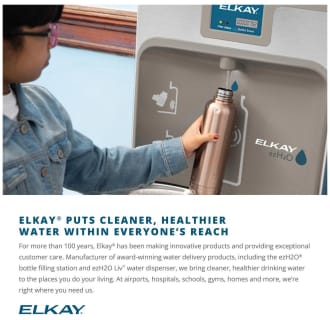 Elkay LZ8WSSSMC Stainless Steel EZH2O 8GPH Surface Mounted Hands