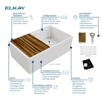 A thumbnail of the Elkay SWUF13020CB Alternate View