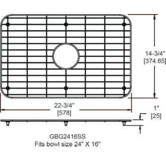 A thumbnail of the Elkay GBG2416SS Alternate View