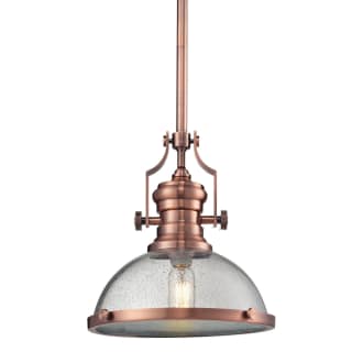 Elk Lighting Chadwick 1 Light Pendant Copper 67743 1